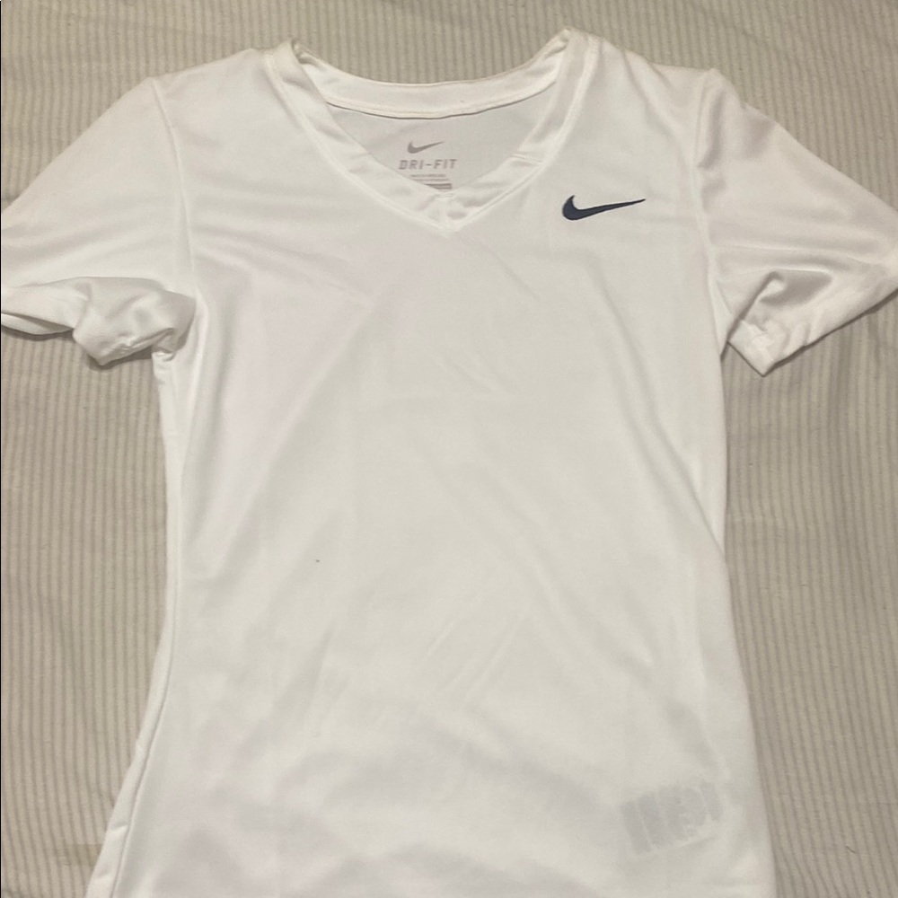 Nike Women's White Dri-FIT Top